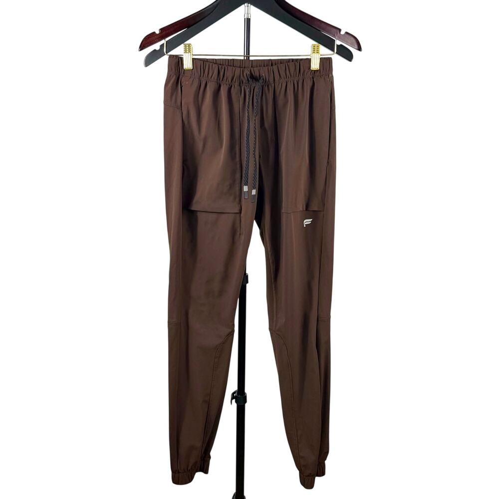 Fabletics Joggers Performance Athletic Women's Pants Size S/XS Tapered Brown